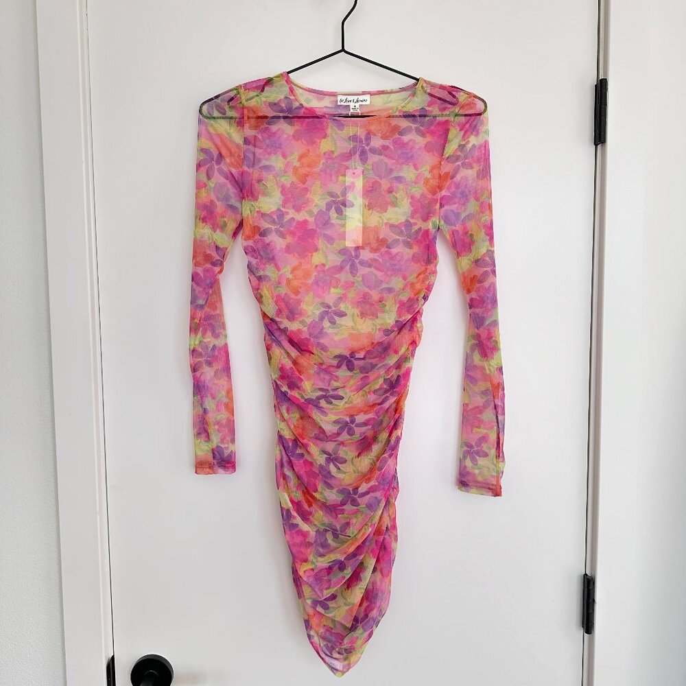 For Love and Lemons Floral Swim Cover-up